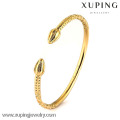 51079 brazalete de oro de dubai, bisutería de color oro de 24 k